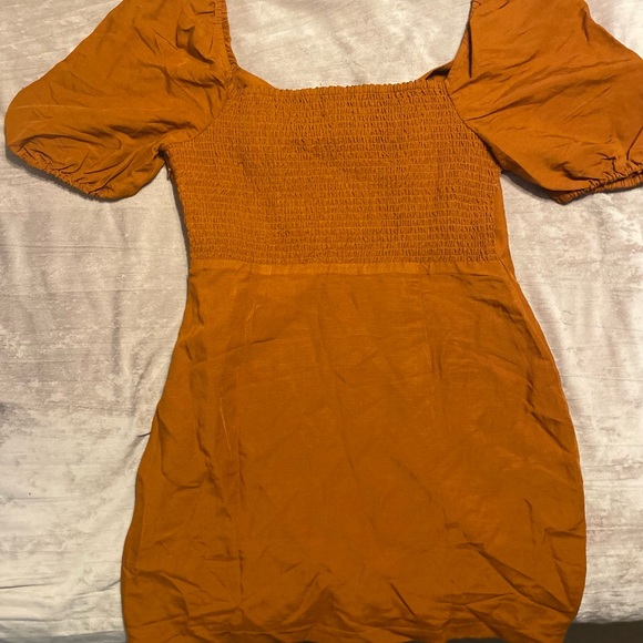 NWT FashionNova Puff Sleeve Dress - Picture 5 of 6